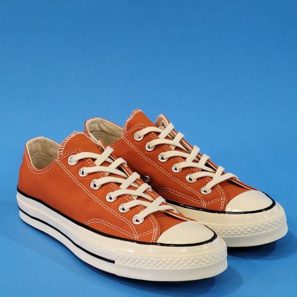 Converse Chuck 70 Low 'Seasonal Firepit' Orange Unisex Sneakers 171479C NWT